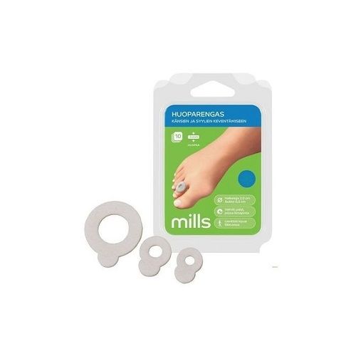 Mills huoparengas, koko S/M 12kpl             