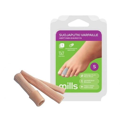Mills leikattava suojaputki 10cm, halkaisija 25mm, 1 kpl