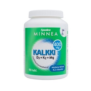 Minnea Kalkki+D3+K2+MG 90 tabl