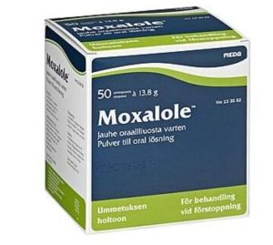 MOXALOLE 50 kpl jauhe oraaliliuosta varten