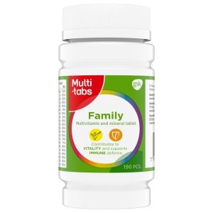 Multi-tabs Family Monivitamiini 190 tablettia