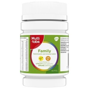 Multi-tabs Family Monivitamiini 90 tablettia