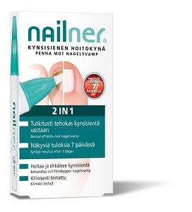 Nailner Kynsisienen Hoitokynä 2in1 4 ml