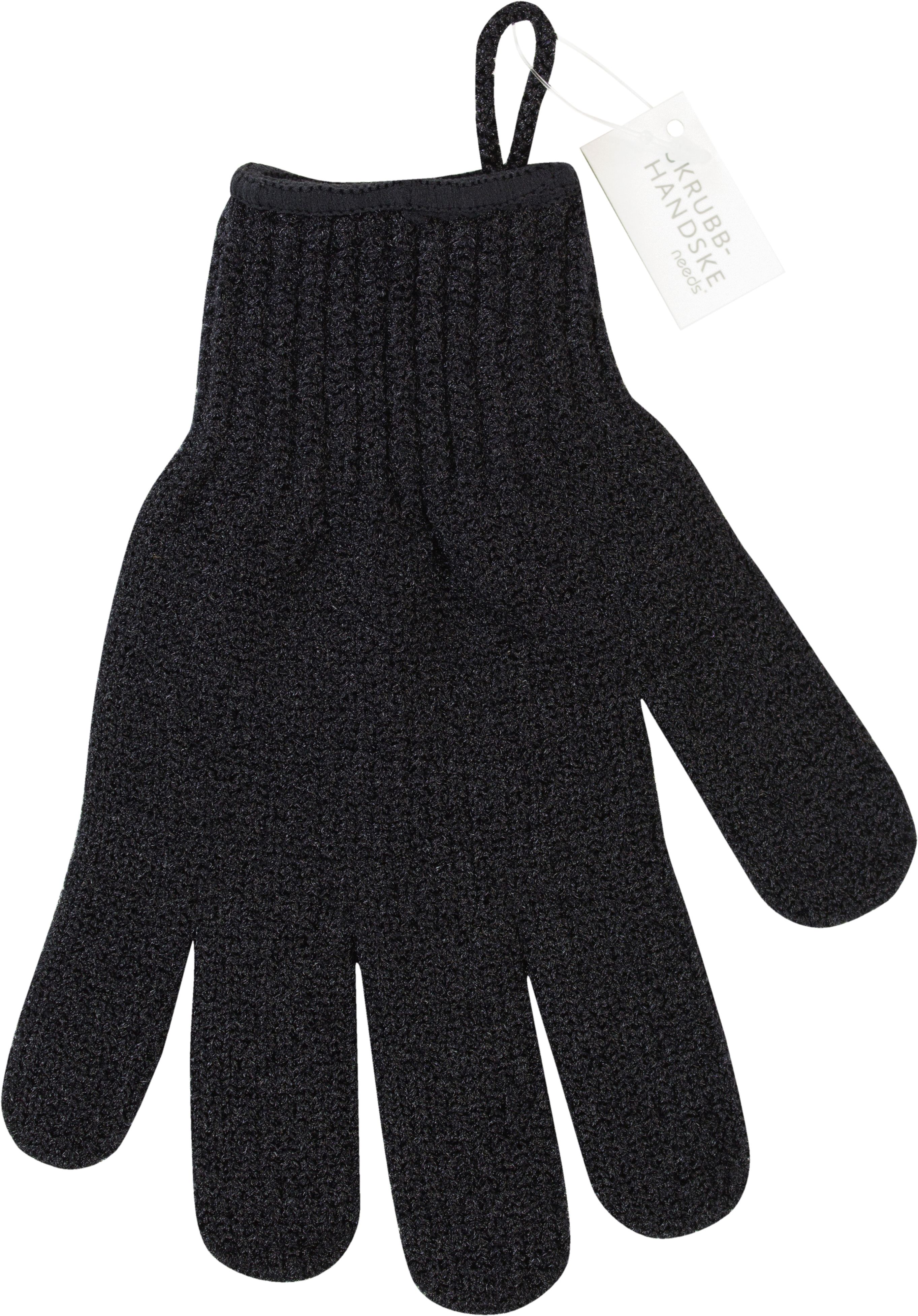 Needs Skrubbvante Svart, 2-pack