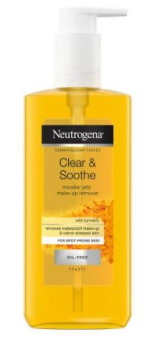 Neutrogena Clear & Soothe Micellar Jelly Make-up Remover meikinpoistogeeli 200 ml