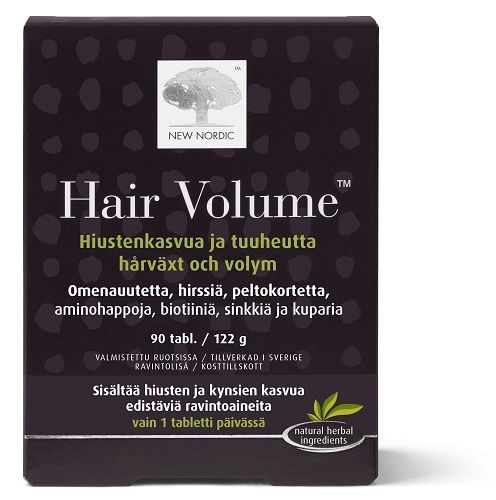New Nordic Hair Volume™ ravintolisä hiuksille ja kynsille, 90 tabl.