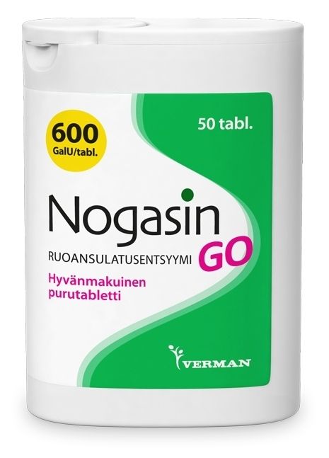 Nogasin GO, pureskelutabletti, 50 kpl