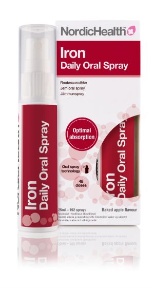 Nordic Health Rauta -suusuihke 25 ml