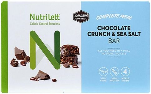 Nutrilett Chocolate Crunch & Sea Salt ateriankorvikepatukka 4x60g