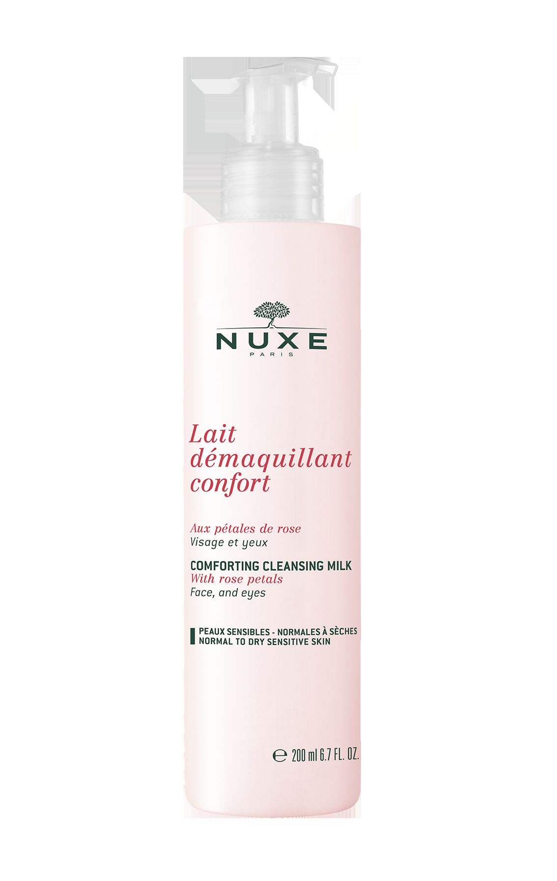 Nuxe Lait Démaquillant Confort, rengöringsmjölk, 200 ml