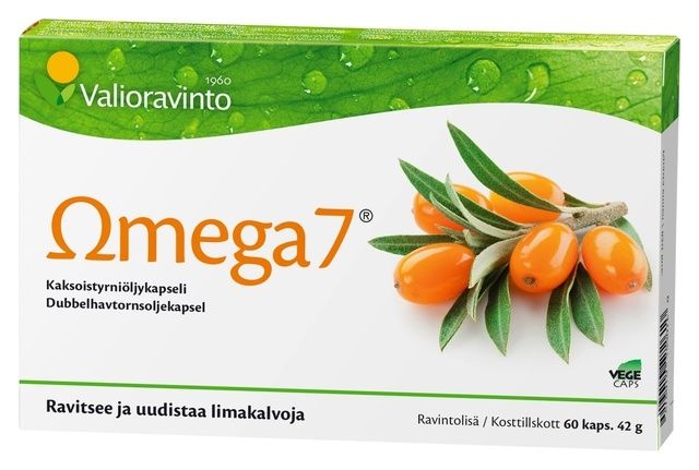 bertil's Omega7 kaksoistyrniöljykapseli 60 kaps.
