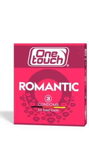 One Touch Romantic kondomi 3 kpl