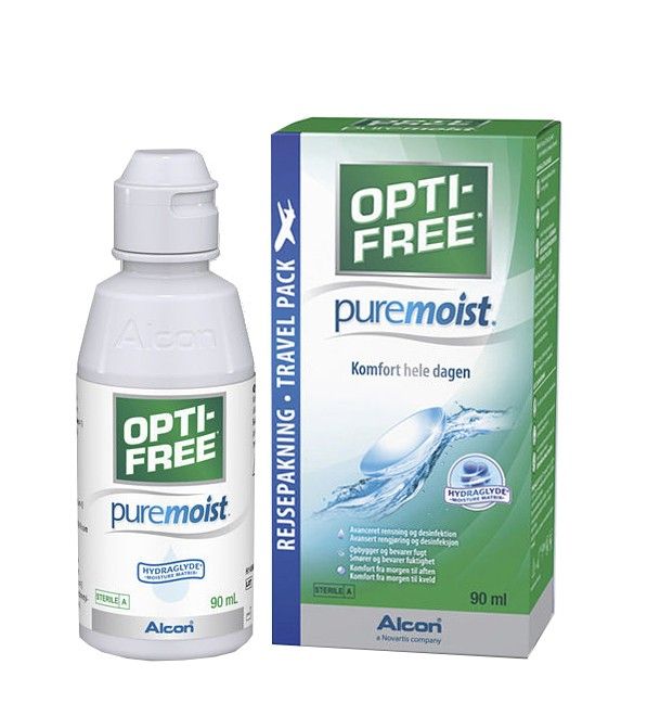 Opti-Free PureMoist Travel Pack 90 ml