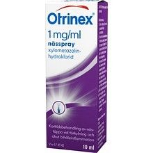 Otrinex nässpray, 1 mg/ml, 10 ml