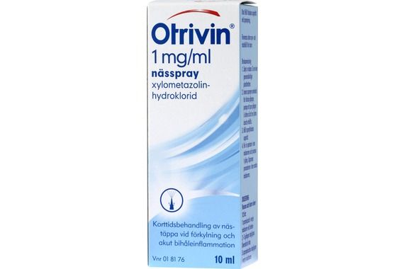 Otrivin nässpray, 1 mg/ml, 10 ml