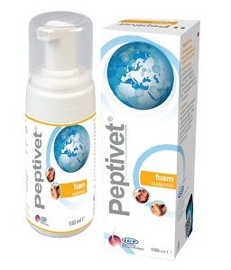 Peptivet foam solution 100 ml