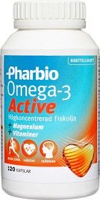 Pharbio Omega-3 Active, 120 kpl