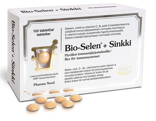 Pharma Nord Bio-Selen+Sinkki, 150 tabl.