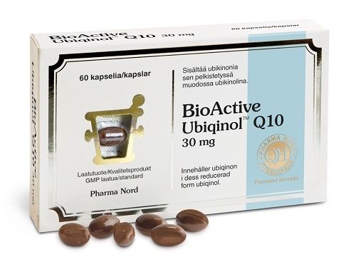 Pharma Nord BioActive Q10 Ubiqinol® 30 mg, 60 kaps.
