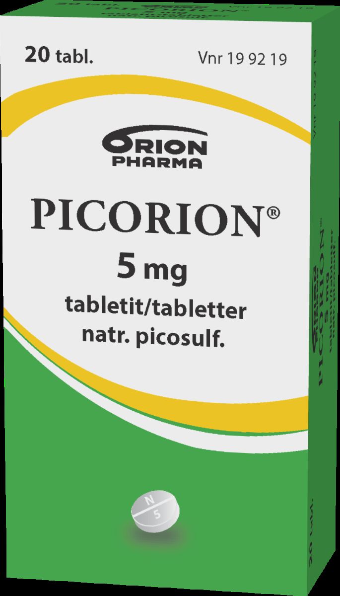 PICORION 5 mg 20 tablettia