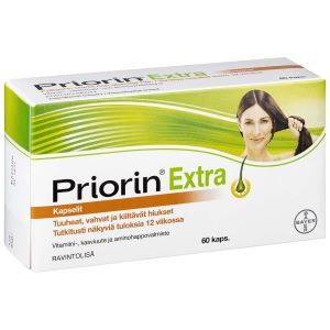 Priorin hiusravintolisä 60 kaps