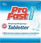 ProFast Puhdistustabletit, 32 kpl