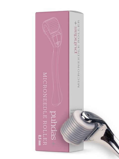 Puhdas+ Microneedle Roller System, 0,5 mm