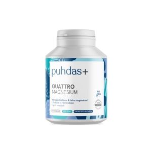 Puhdas+ Quattro Magnesium, 100 + 20 kapselia