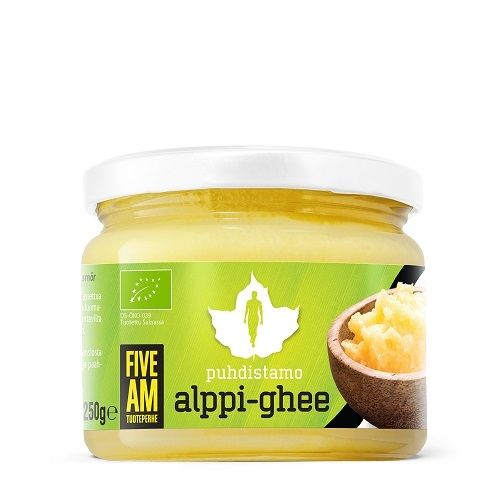 Puhdistamo Luomu Alppi-Ghee kirkastettu voi, 250 ml