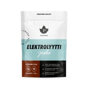 Puhdistamo Athletics Elektrolyyttijauhe Sitruuna-Cola 240g