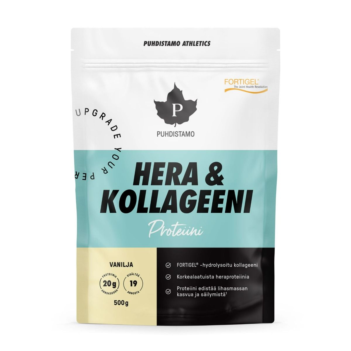 Puhdistamo Athletics Hera & Kollageeni Vanilja 500 g