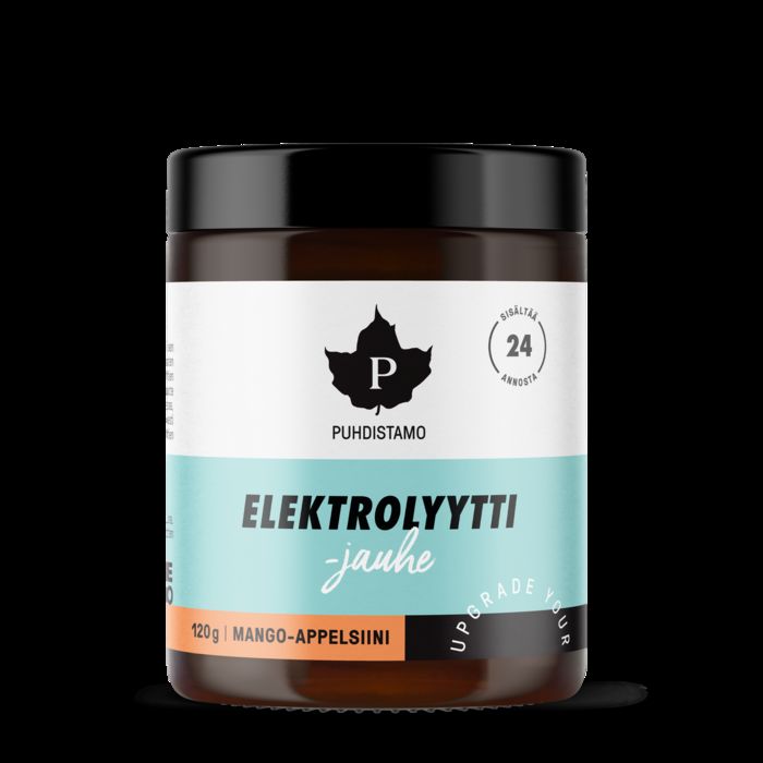 Puhdistamo Elektrolyyttijauhe Mango-Appelsiini 120g 