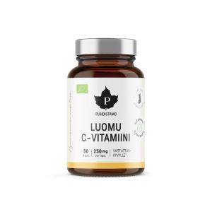 Puhdistamo Luomu C-vitamiini 60 kaps