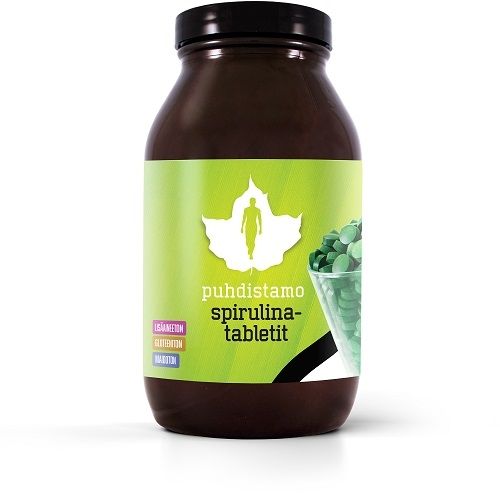 Puhdistamo Spirulinatabletit, 100 g 