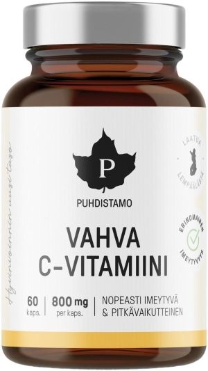 Puhdistamo Vahva C-vitamiini 60kaps