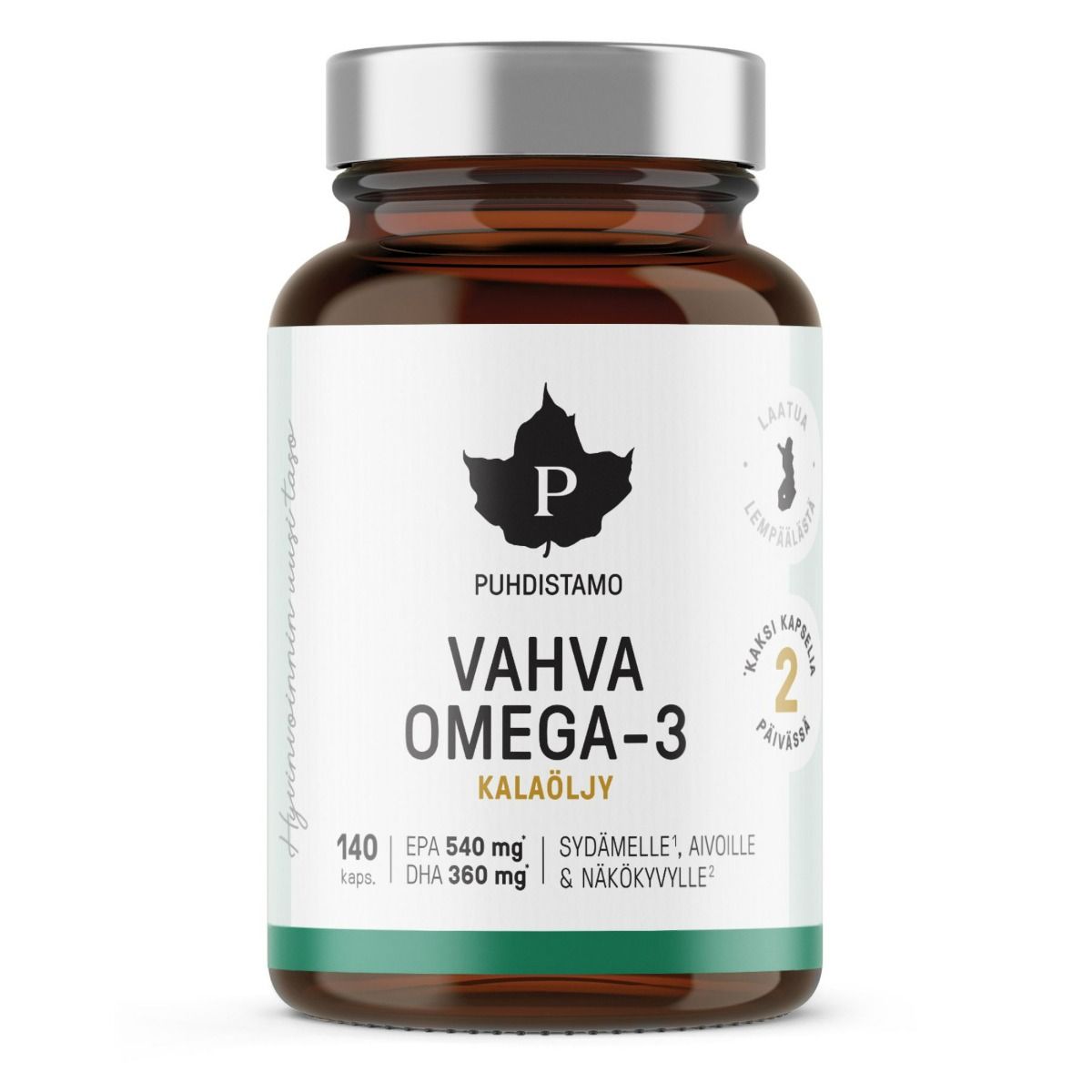 Puhdistamo Vahva Omega-3 140 kaps