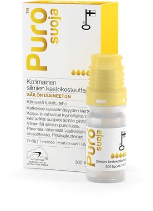 Puro Suoja kosteuttava emulsiosilmätippa kotimainen 10 ml