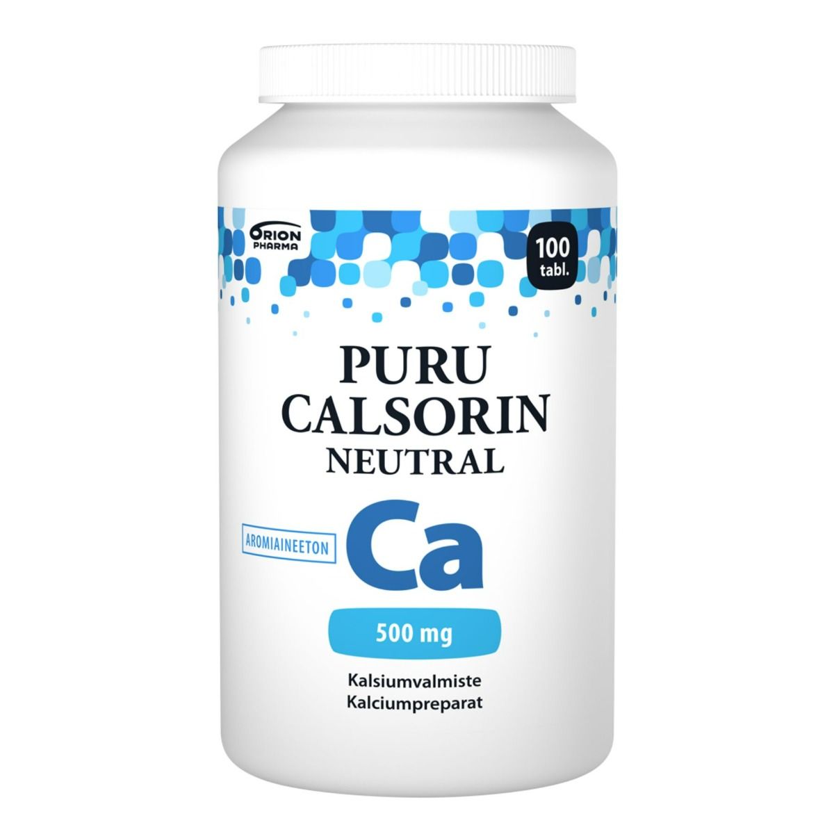 Puru Calsorin Neutral 500 mg 100 tabl.
