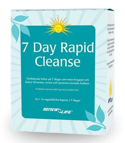 ReNew Life 7 Day Rapid Cleanse, 28 kapslar