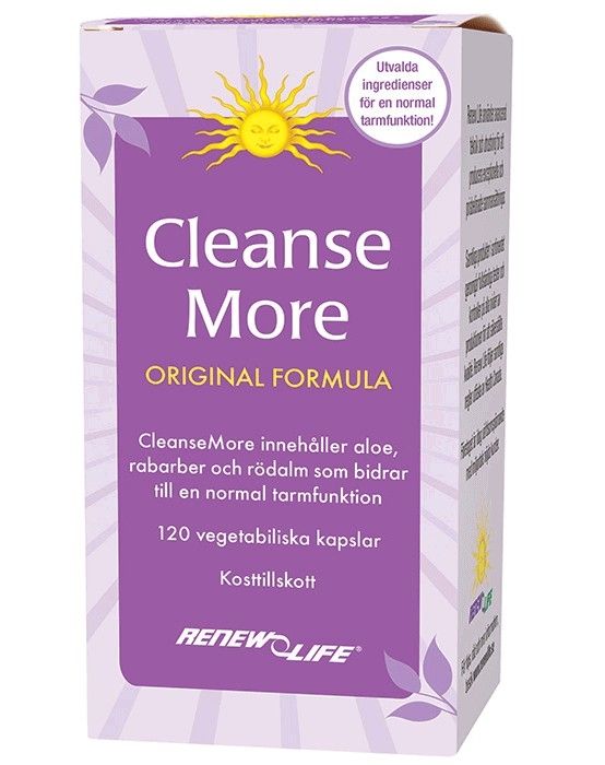 ReNew Life Cleanse More, 120 kapslar