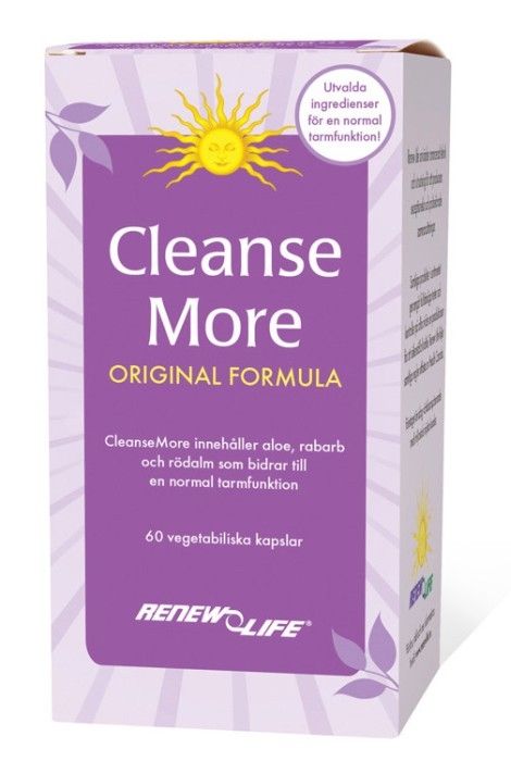 ReNew Life Cleanse More, 60 kapslar