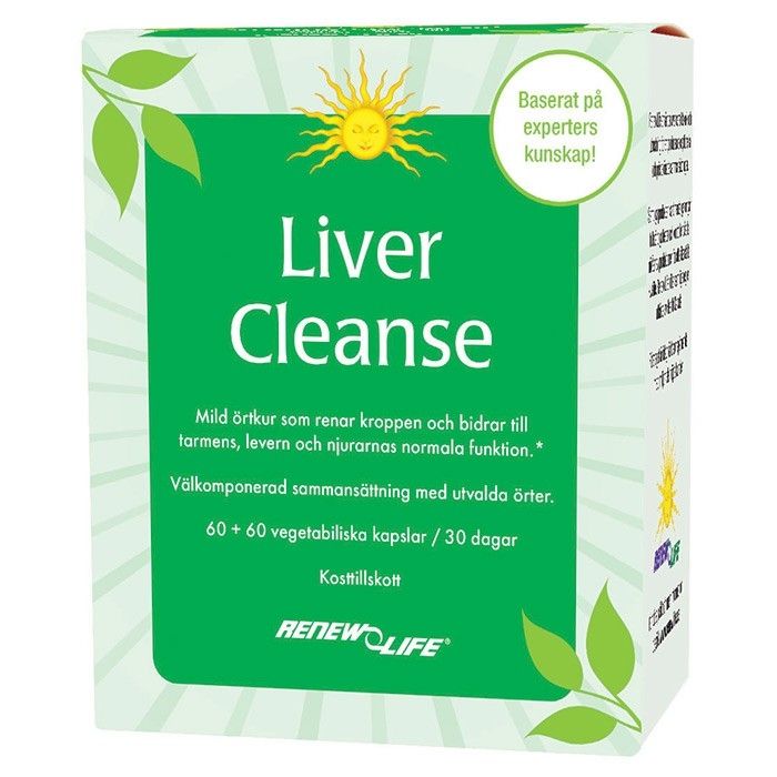 ReNew Life Liver Cleanse, 60+60 kapslar