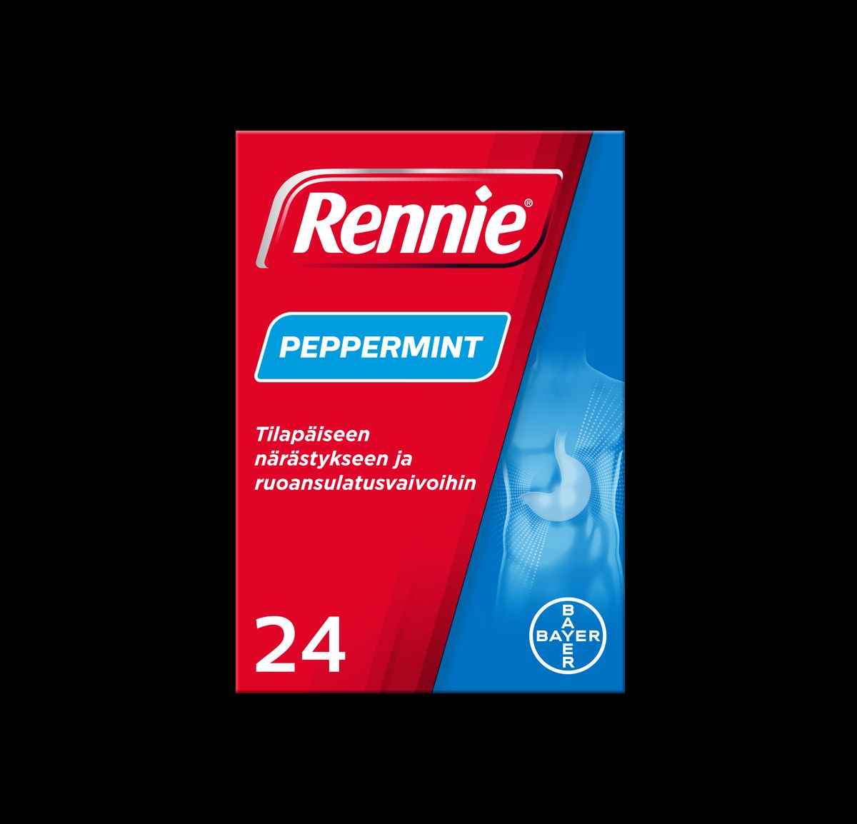 RENNIE PEPPERMINT 24  imeskelytablettia