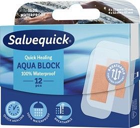 Salvequick Aqua Block, 12 st