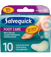 Salvequick Medium Foot Care  Rakkolaastari, 10 kpl