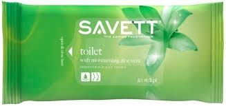 Savett Toilet kosteuspyyhe, 50 kpl
