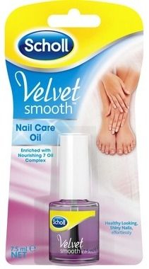 Scholl Velvet Smooth Nagelolja Rosa, 7,5 ml