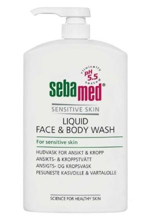 Sebamed Face & Body Wash pump. 1000 ml