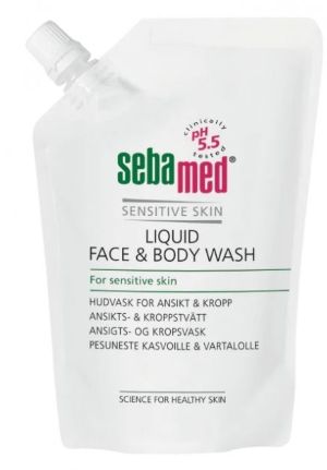 Sebamed Liquid Face&Body Wash pesuneste täyttöpakkaus 400 ml