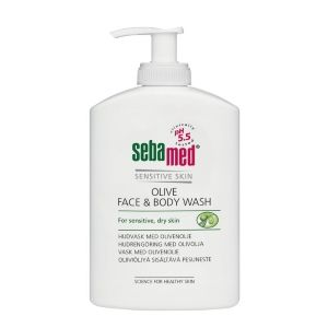 Sebamed Olive Face & Body Wash pumppu 300ml